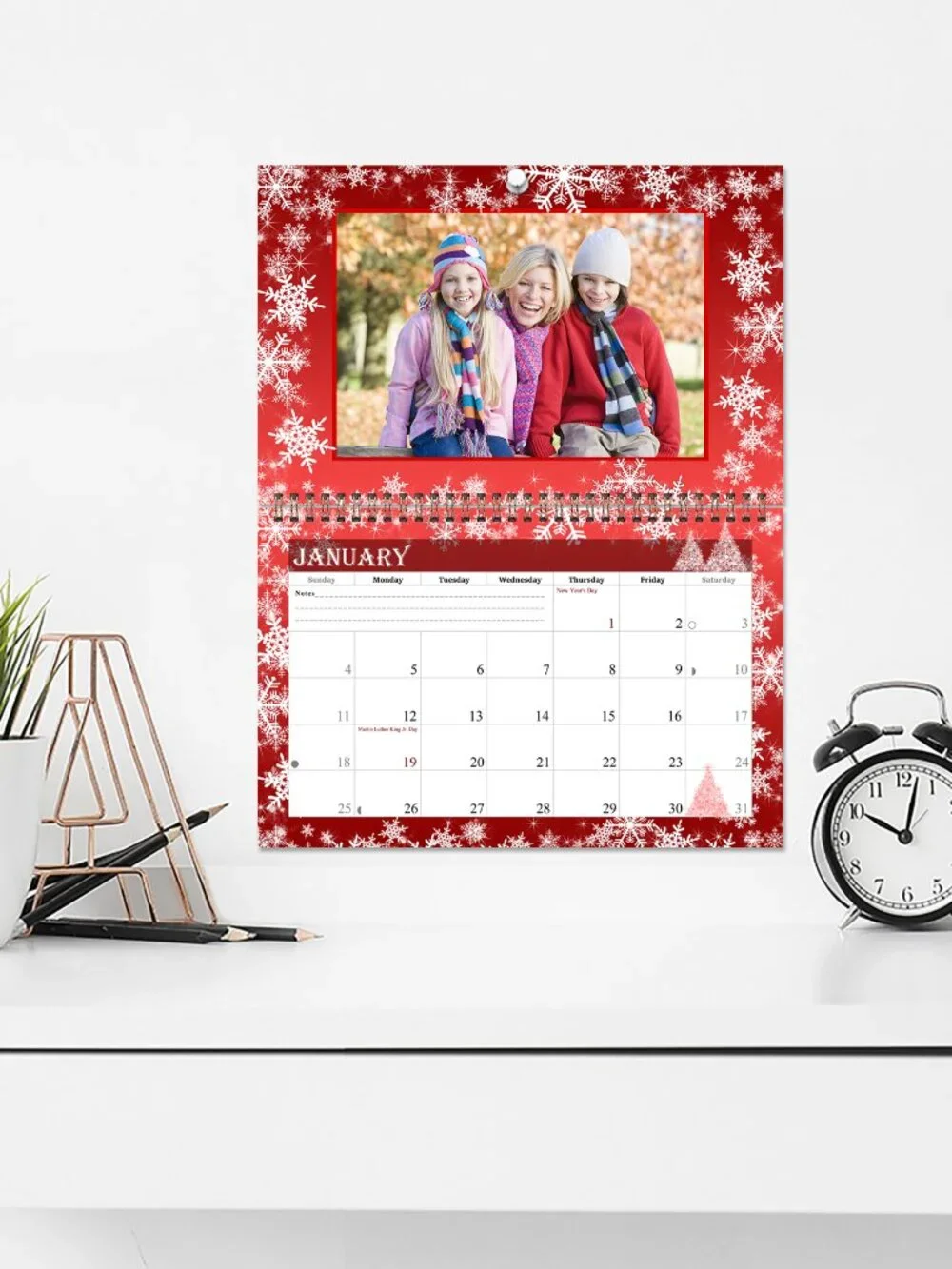 Personalized Custom 2027 Personalized Custom - 12 Months Calendar 8.5x11In. #08